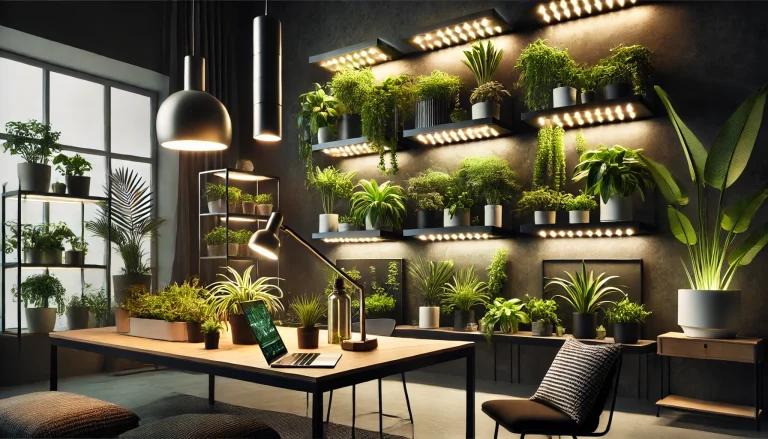 01 - Brighten Plants Indoors With Creative Grow Light Ideas
