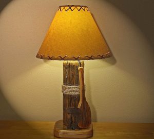 Coastal Farmhouse Lamp Lodge Cabin