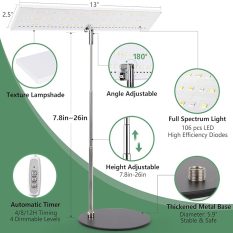 Energy-Saving Adjustable Indoor Grow Light 2