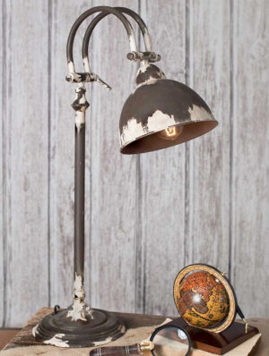 Farmhouse Ceiling Lamp Distressed Meta