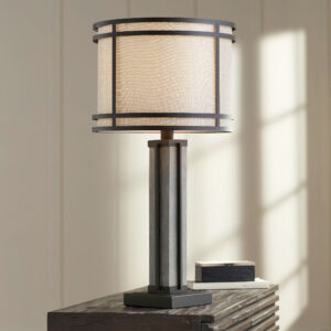 Farmhouse Desk Lamp Rustic