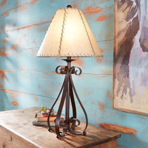 Farmhouse Rustic Lamps Bronze Prairie