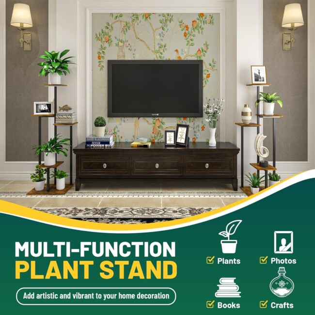 Grow Light Shelf with Adjustable LED Lights multifunction