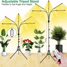 Indoor Grow Lights with Remote Control and Auto On Off Timer Function full spectrum adjustable