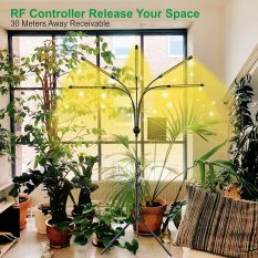 Indoor Grow Lights with Remote Control and Auto On Off Timer Function full spectrum controller