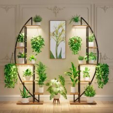 Indoor Plant Shelf Tiered Organizer 1