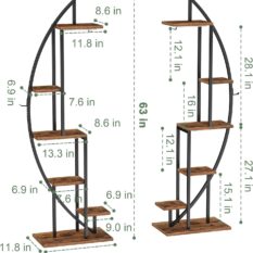 Indoor Plant Shelf Tiered Organizer 4