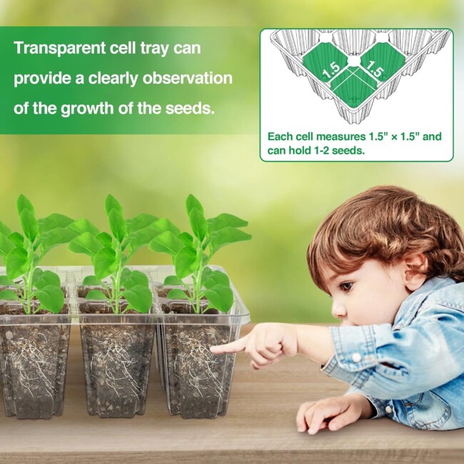 Indoor Planting Kit Seedling Starter 5