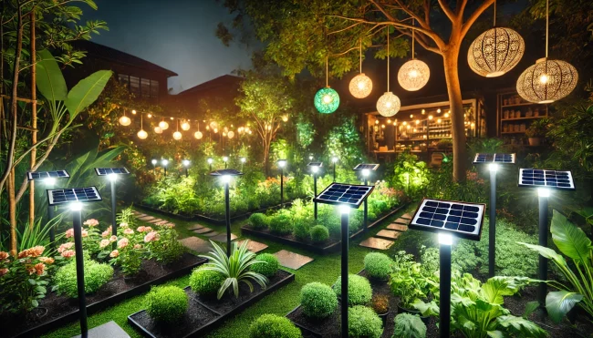 Outdoor With Solar-Powered Ideas - 03