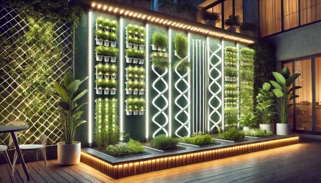 Outdoor With Vertical Gardens Ideas - 02