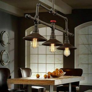 Rustic Dining Room Light Fixture